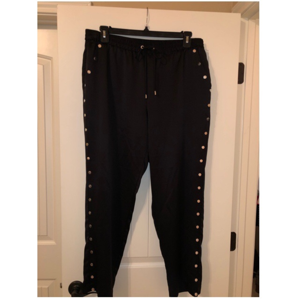 Michael Kors studded satin joggers